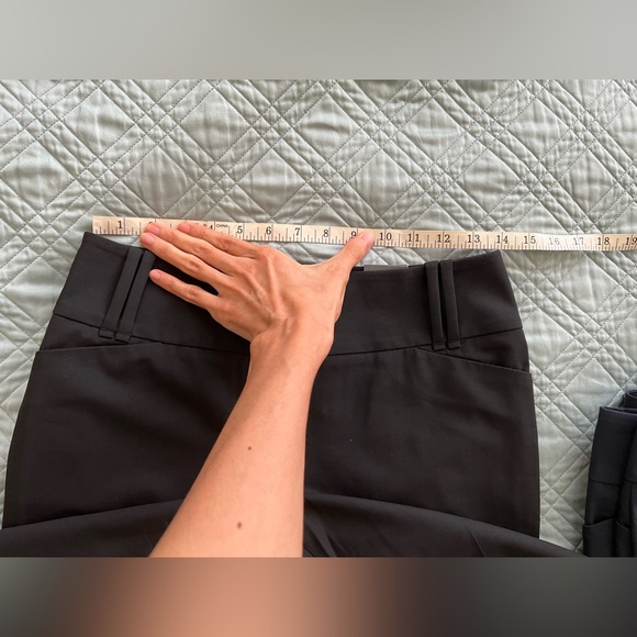 The Limited Black Collection 2016 Cassidy Fit Boot Cut Pants 0R XS Low Rise - Picture 9 of 11